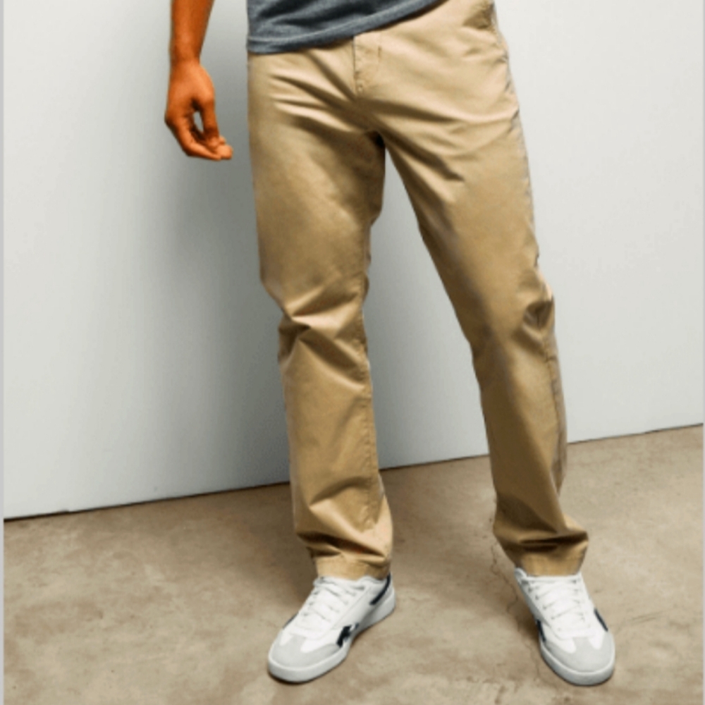 Aeropostle Straight Leg Khaki